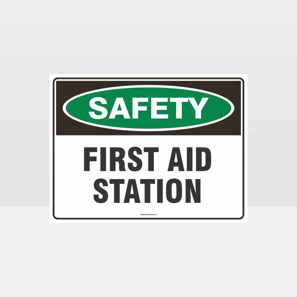 First Aid Station Sign