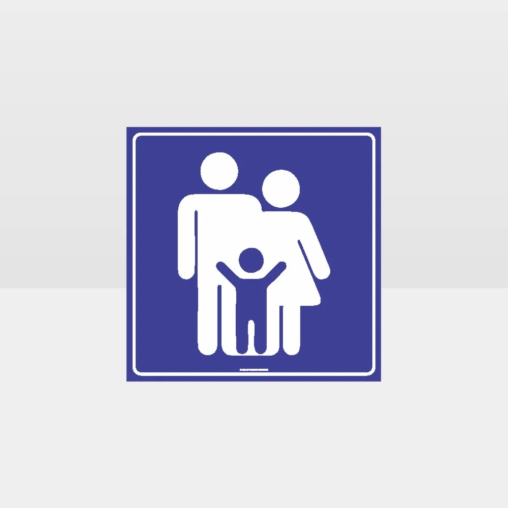 Family Toilets Sign 2