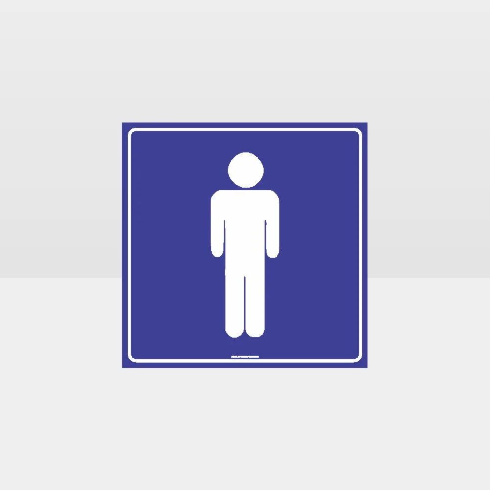 Male Toilets Sign