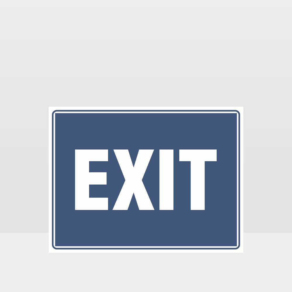 notice_002 Exit Sign