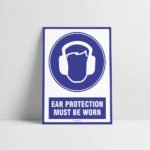 Ear Protection Must Be Worn Sign - Mandatory Signs - Hazard Signs NZ