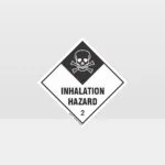 Class 2 Inhalation Hazard Sign