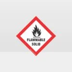 Class 4 Flammable Solid Sign