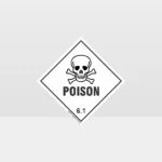 Class 6.1 Poison Sign