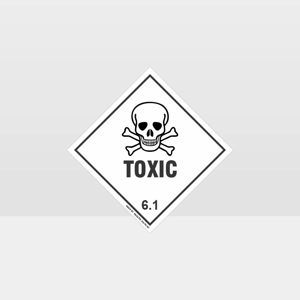 Class 6.1 Toxic Sign