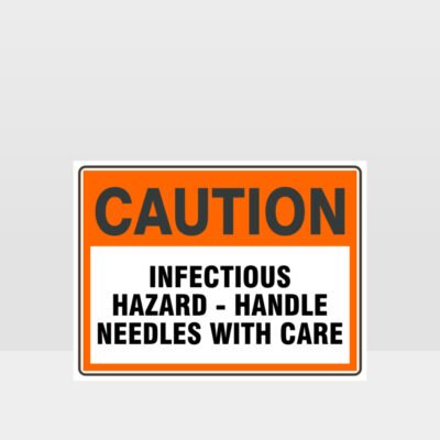 Caution Infectious Hazard Sign