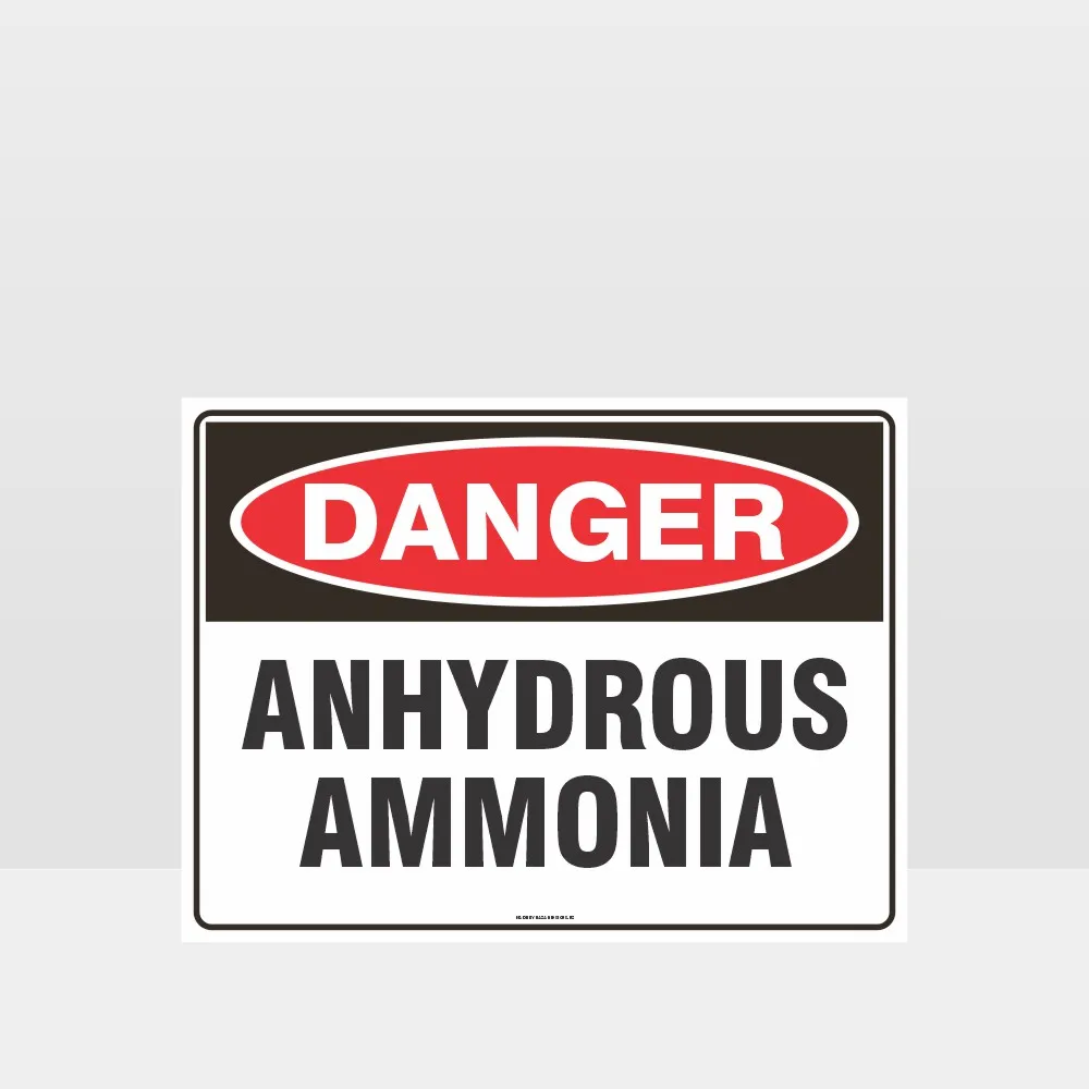 Danger Anhydrous Ammonia