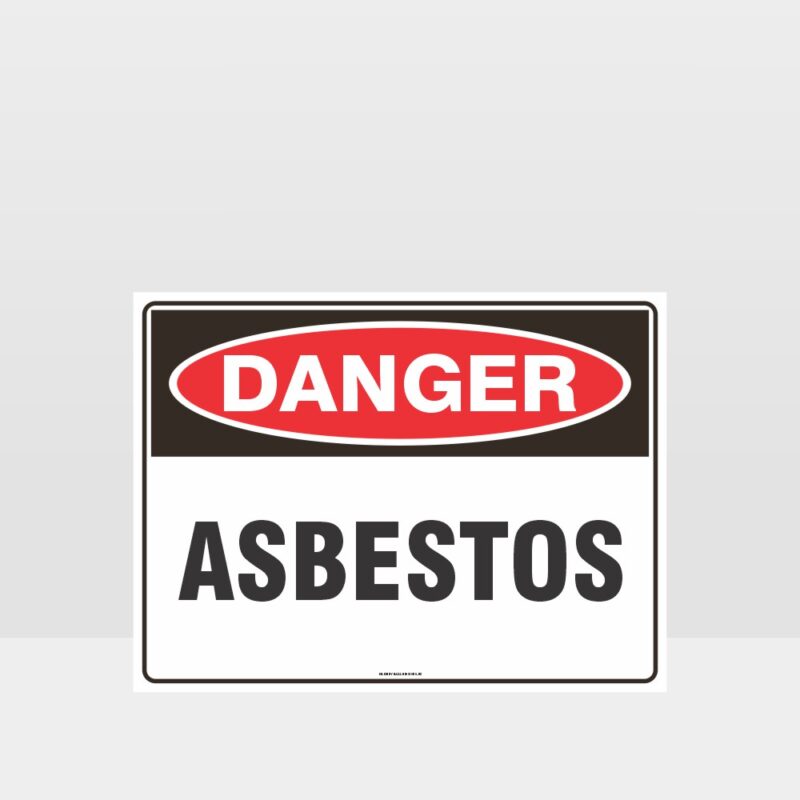 Danger Asbestos Sign