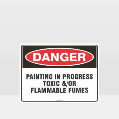 Danger Painting In Progress Sign