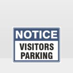 Visitors Parking Sign