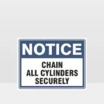 Chain All Cylinders Securely Sign