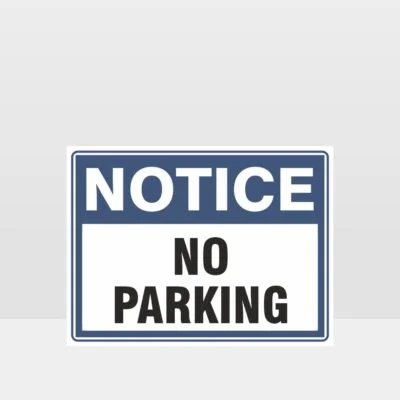 No Parking Sign