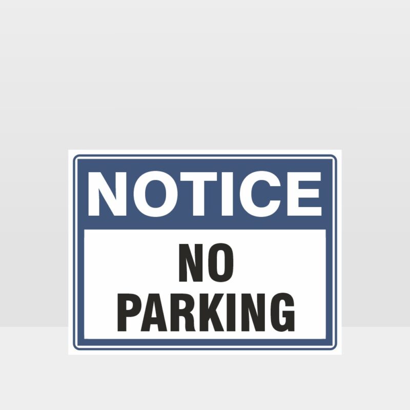 No Parking Sign