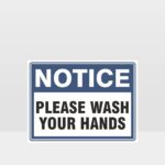 Please Wash Your Hands Sign