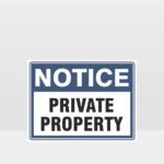 Private Property Sign