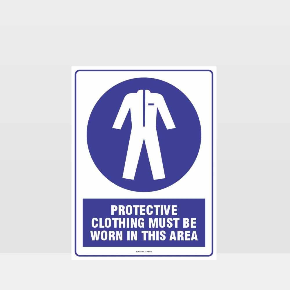 Protective Clothing Area Sign