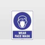 Mandatory Wear Face Mask Sign