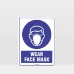 Mandatory Wear Face Mask Sign