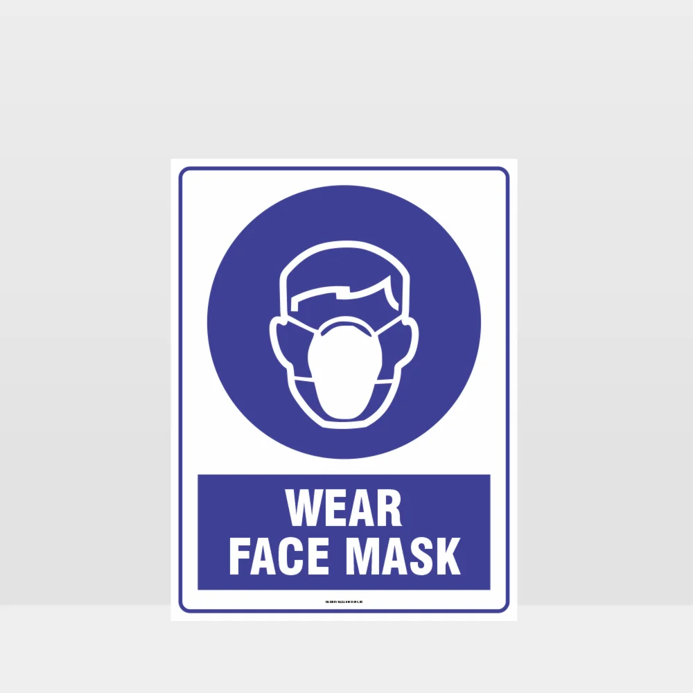 Mandatory Wear Face Mask Sign