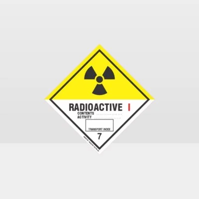 Class 7 Radioactive 1 Sign