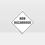 Non Hazardous Sign