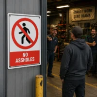 no-assholes-sign-use-case
