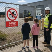 no-climbing-or-playing-on-the-fence-sign-use-case