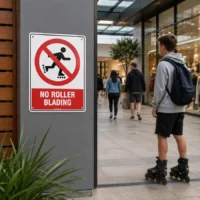 no-roller-blading-sign-use-case