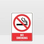Prohibition No Smoking Sign