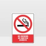Prohibition No Smoking No Ignition Sources Sign