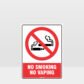 Prohibition No Smoking No Vaping Sign