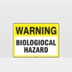 Warning Biological Hazard Sign