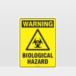 Warning Biological Hazard Sign