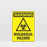 Warning Biological Hazard Sign