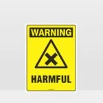 Warning Harmful Sign