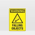Warning Falling Objects Sign
