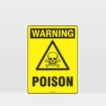 Warning Poison Sign