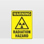 Warning Radiation Hazard Sign