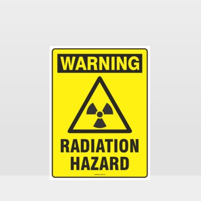 Warning Radiation Hazard Sign