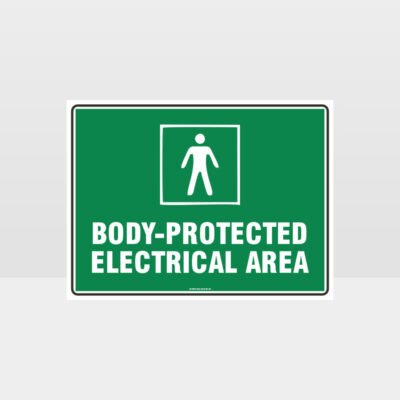 Body-Protected Electrical Sign
