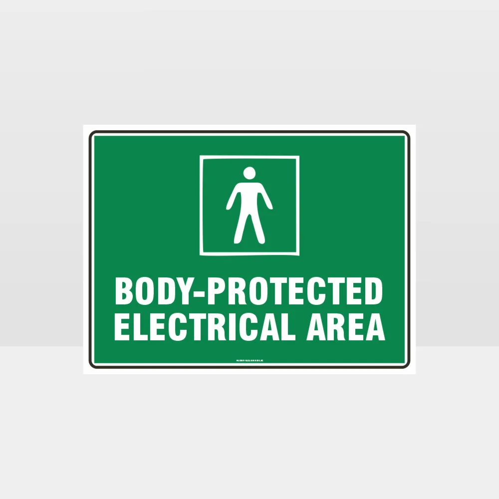 Body-Protected Electrical Sign
