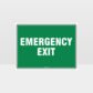 Emergency Exit Sign