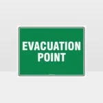Evacuation Point Sign