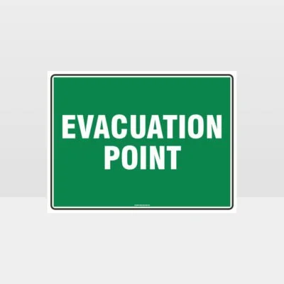 Evacuation Point Sign
