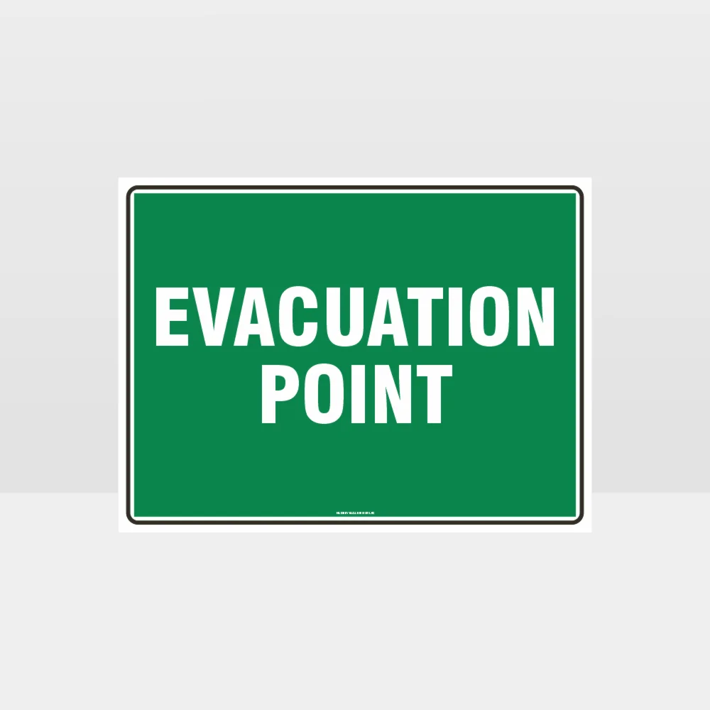Evacuation Point Sign