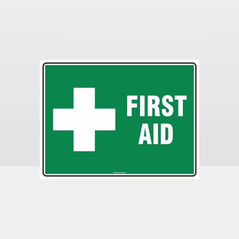 First Aid Sign