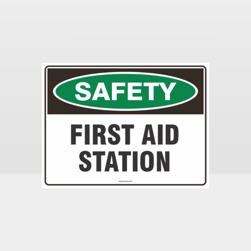 First Aid Station Sign