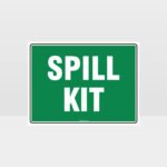 Spill Kit 01 Sign