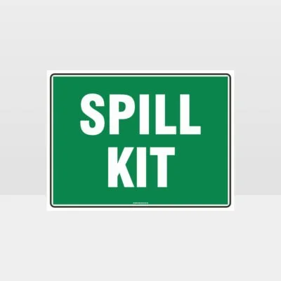 Spill Kit 01 Sign