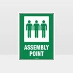 Assembly Point 01 Sign